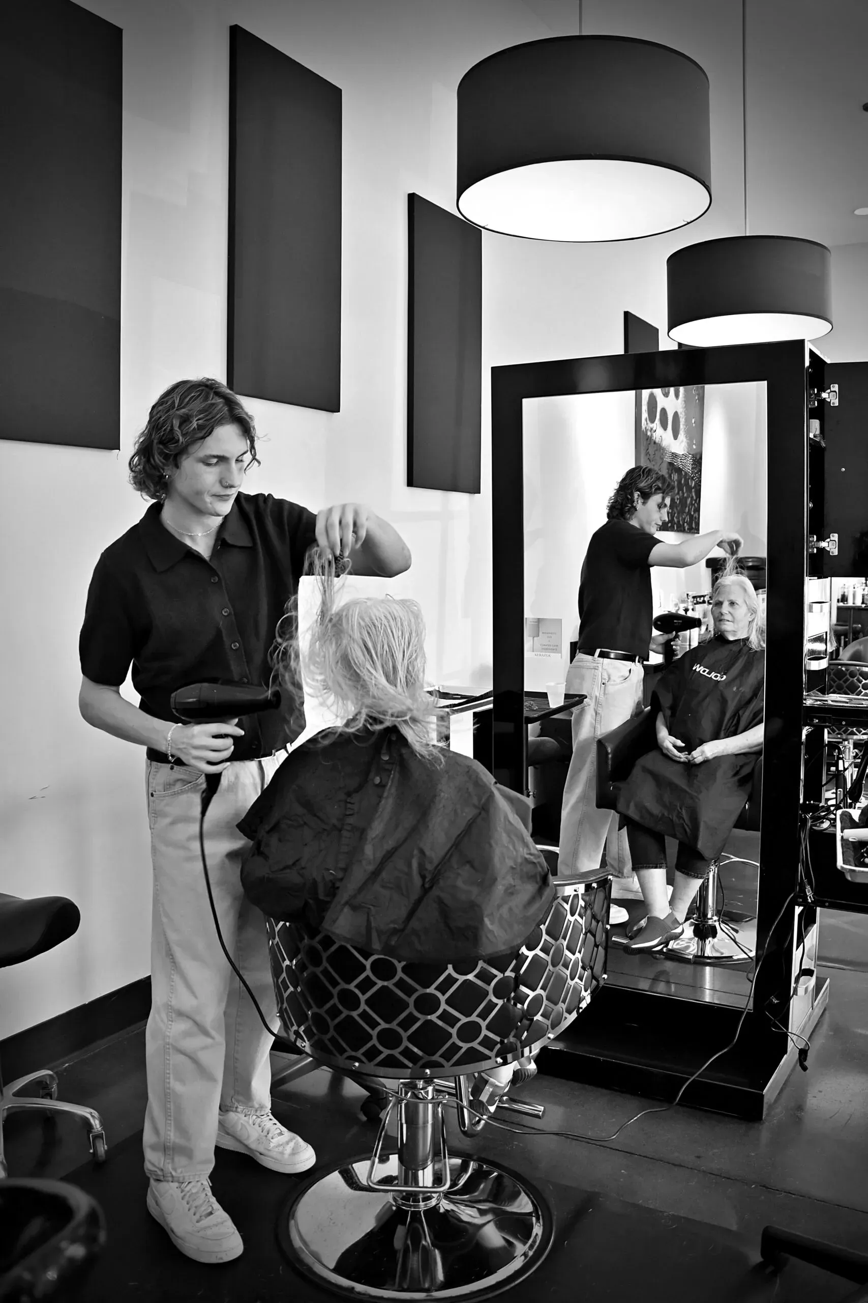 Salon portfolio photograph published by RED Salon